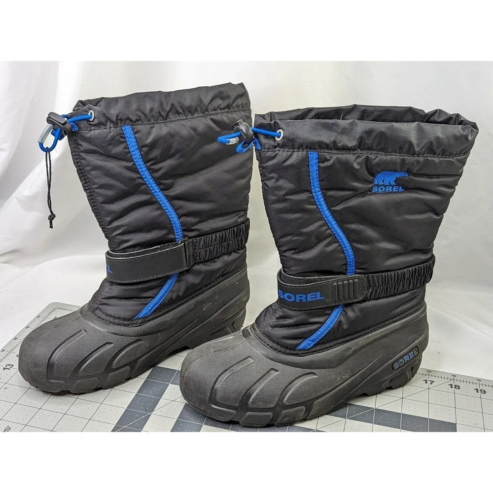 Sorel Insulated Snow Boots Kids Sz 5